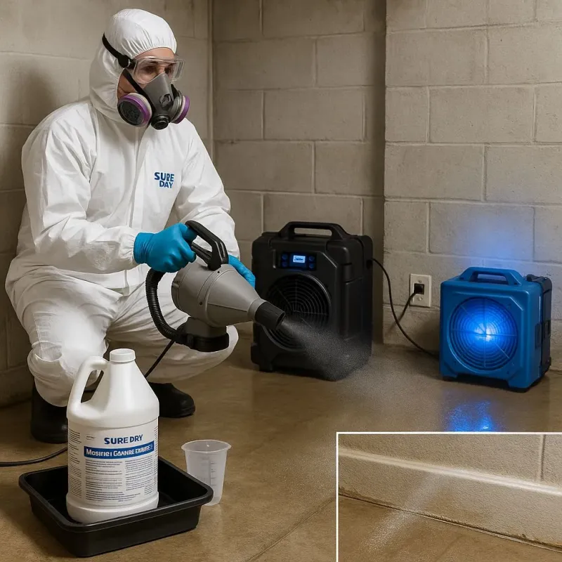 Sanitization and Odor Removal process in Gainesville, VA